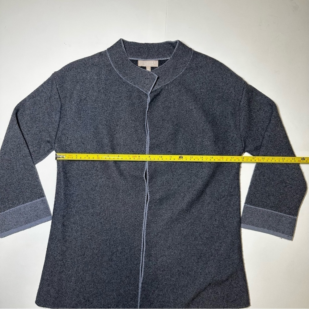 Benedetta B. Women Gray Cardigan Size M - Picture 3 of 5